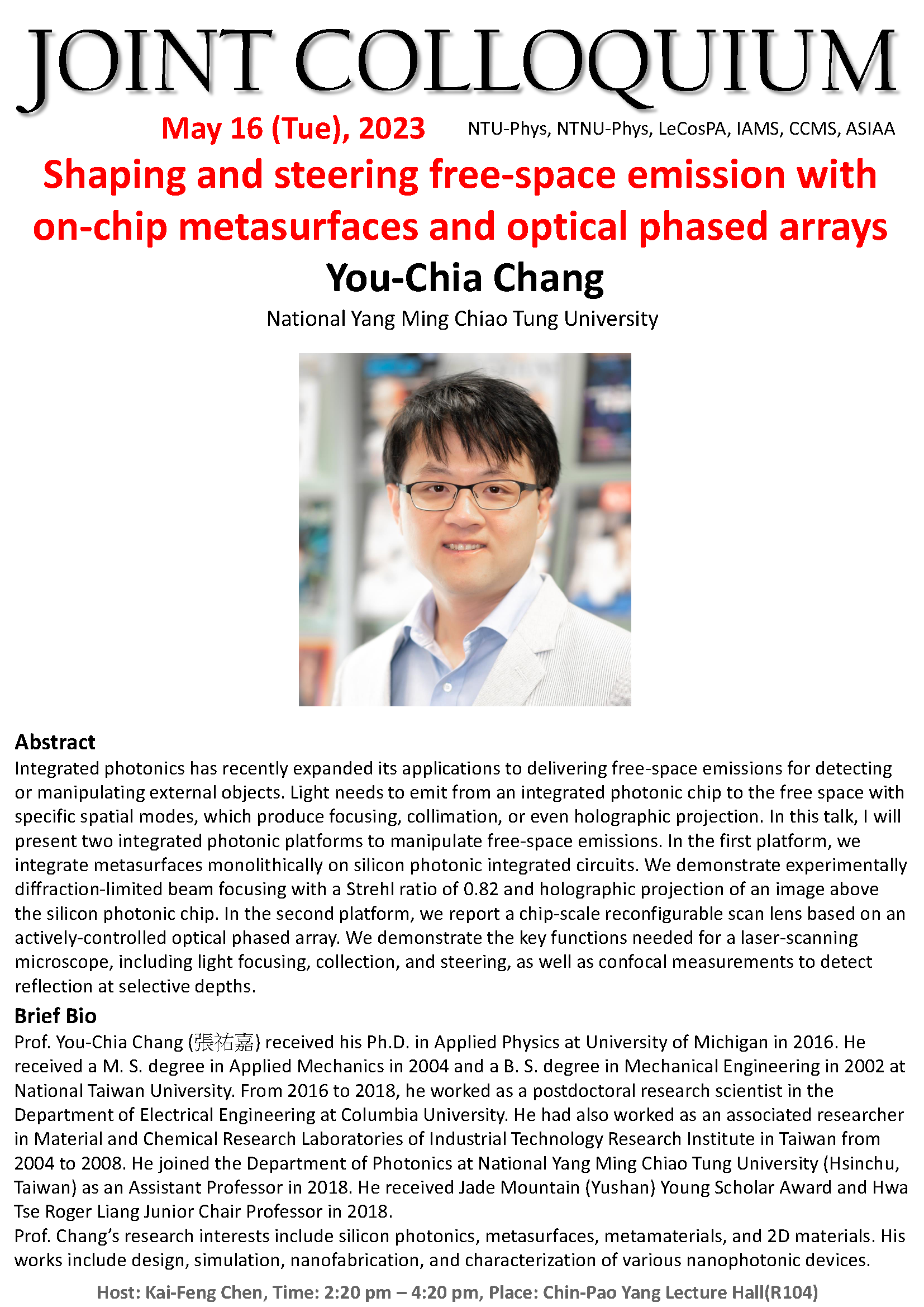 Shaping and steering free-space emission with on-chip metasurfaces and optical phased arrays