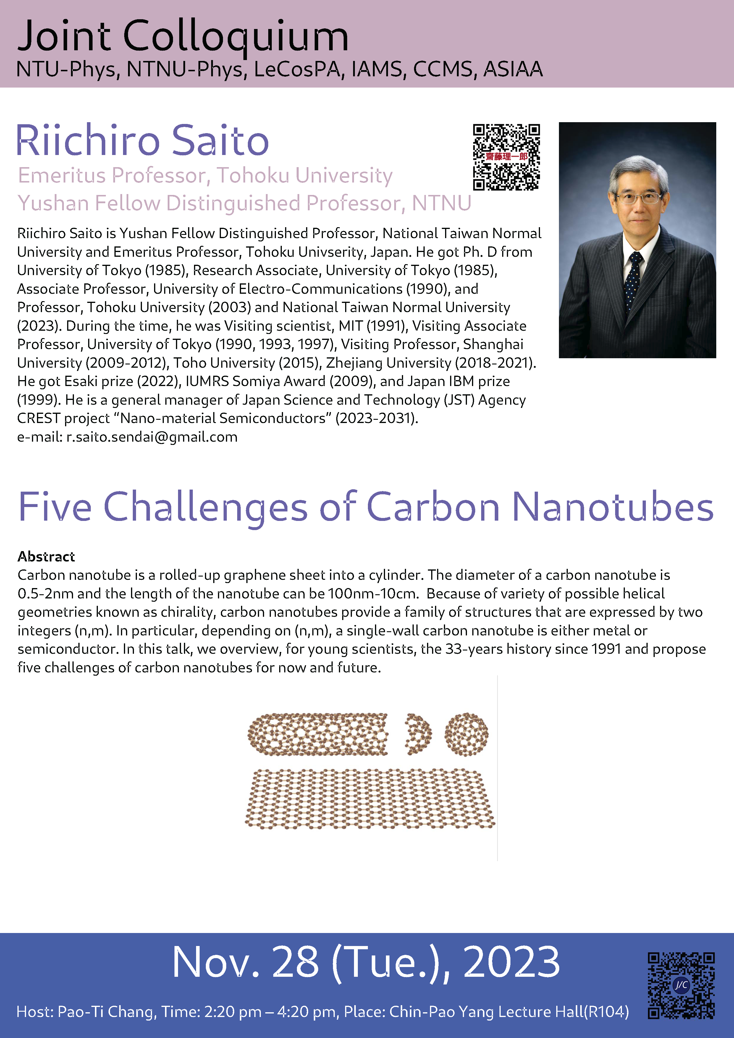 Five Challenges of Carbon Nanotubes