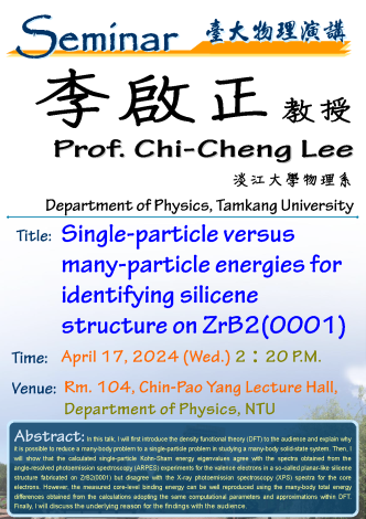 Single-particle versus many-particle energies for identifying silicene structure on ZrB2(0001)