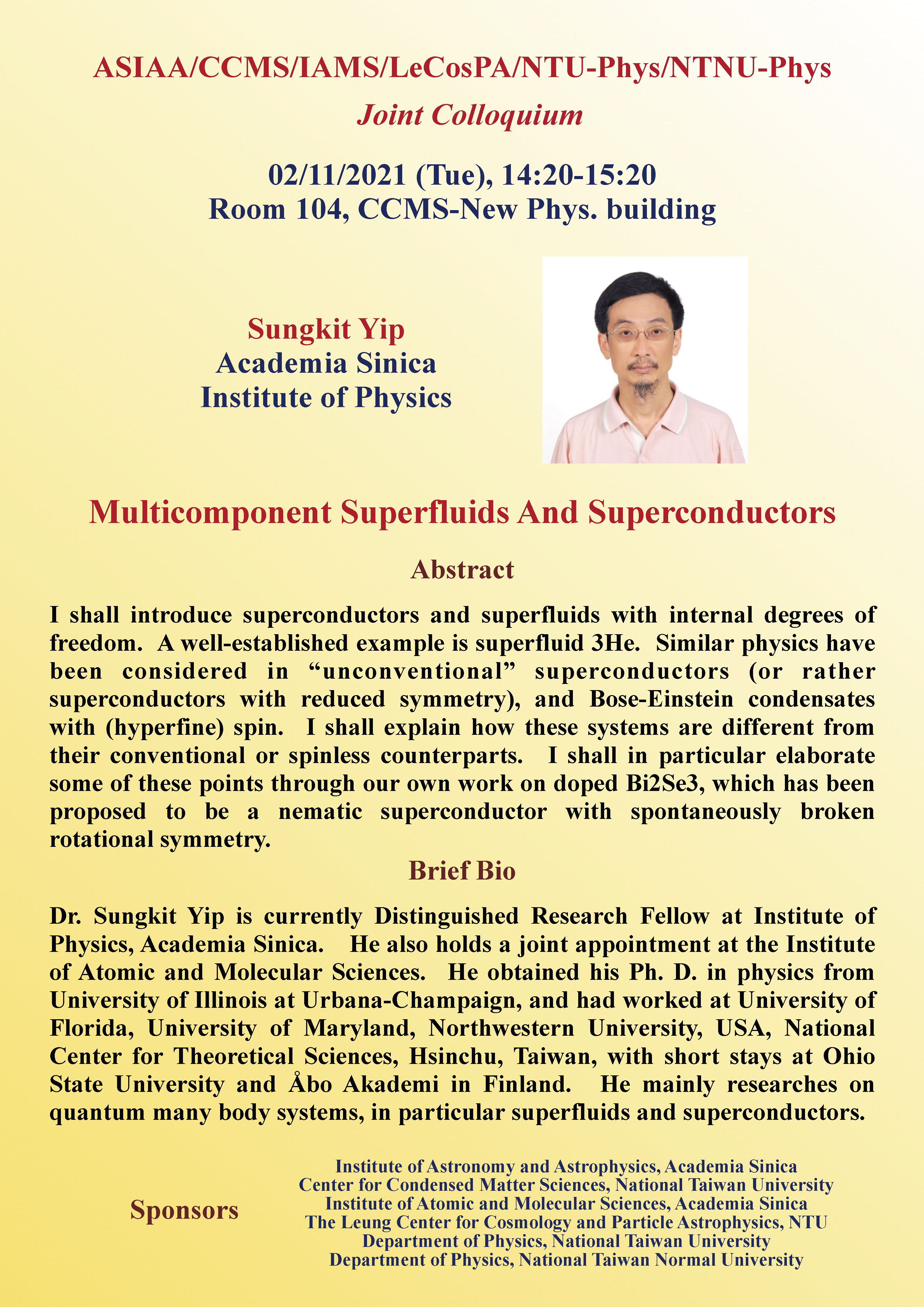 Multicomponent Superfluids and Superconductors